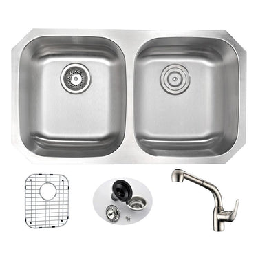 ANZZI MOORE Series KAZ3218-095 Kitchen Sink Kitchen Sink ANZZI